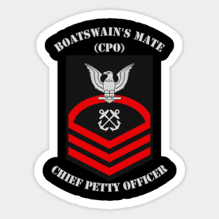 Chief Petty Officer Sticker